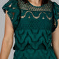 VESTIDO MIDI EN ENCAJE
