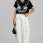 BLUSA BLANCA ESTAMPADO ARTÍSTICO
