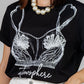 BLUSA BLANCA ESTAMPADO ARTÍSTICO