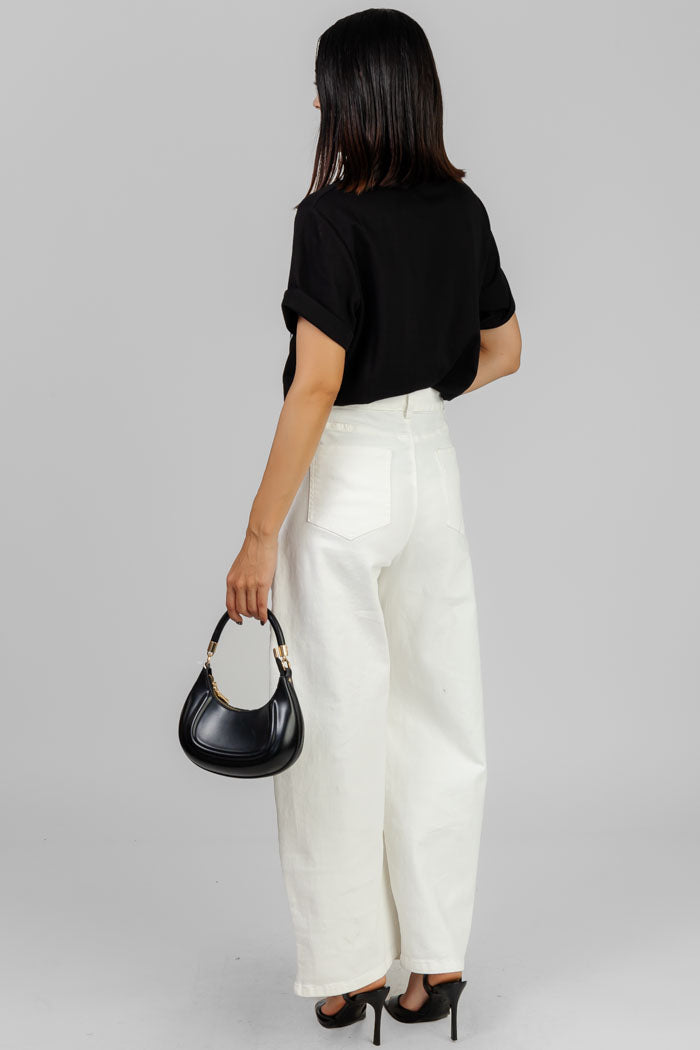 BLUSA BLANCA ESTAMPADO ARTÍSTICO