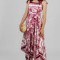 VESTIDO MIDI ESTAMPADO LAZOS