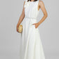 VESTIDO BLANCO CON FLORES