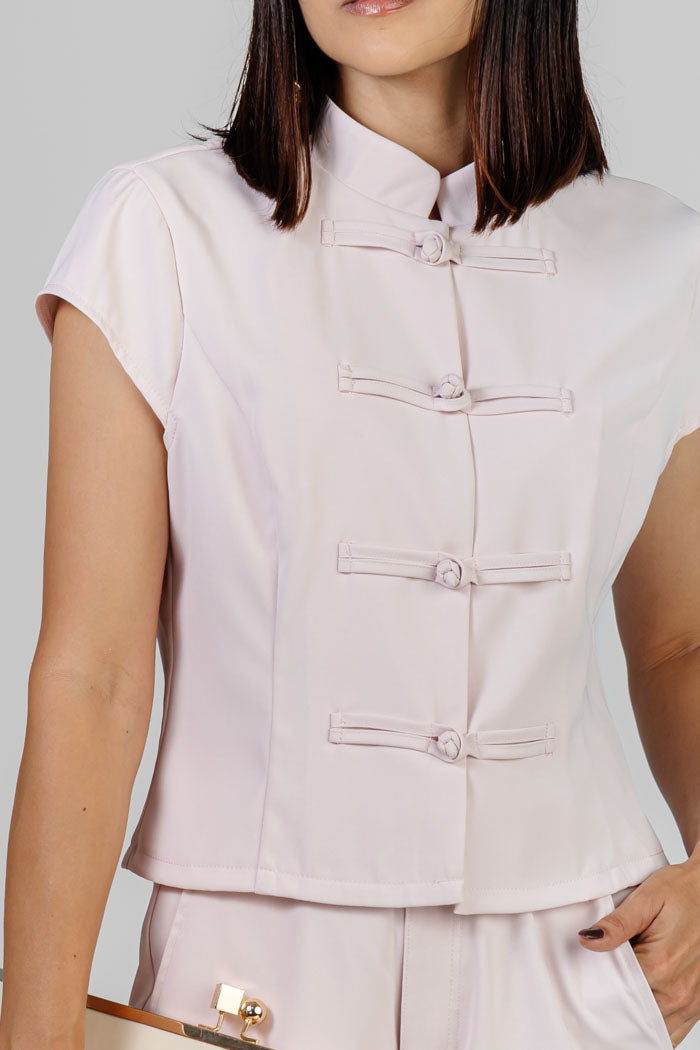 CONJUNTO ELEGANTE ESTILO MANDARÍN