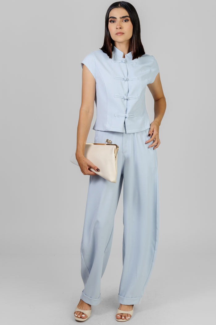 CONJUNTO ELEGANTE ESTILO MANDARÍN