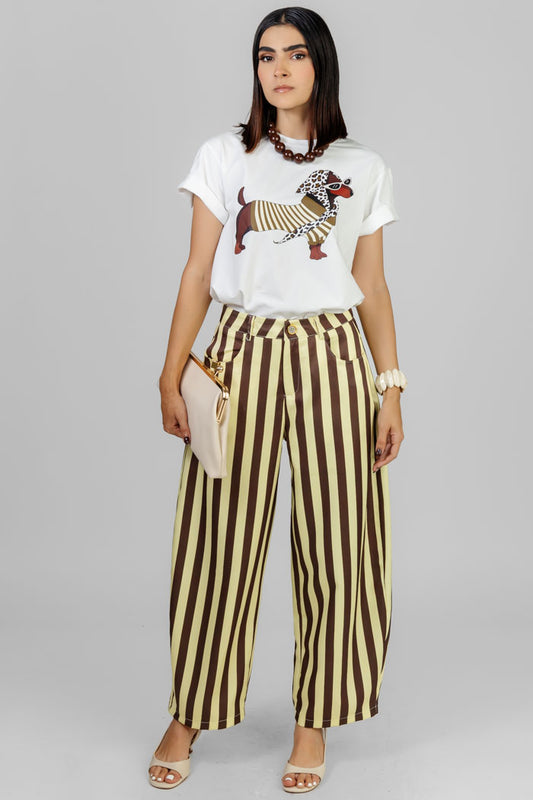BLUSA ESTAMPADO PUPPY SCARF
