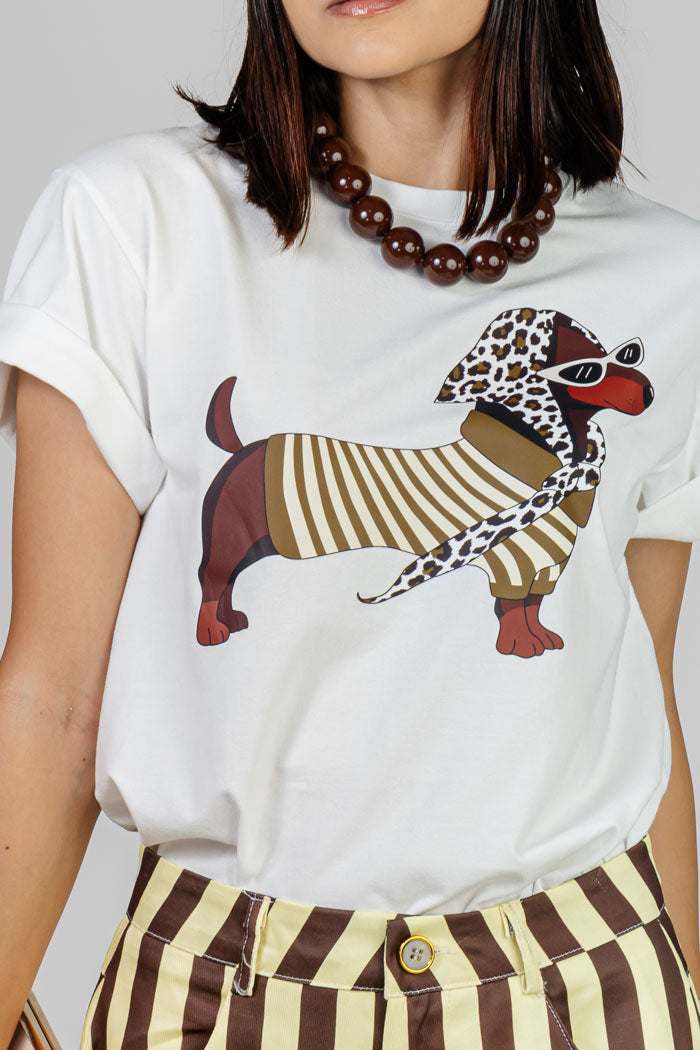 BLUSA ESTAMPADO PUPPY SCARF