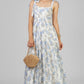 VESTIDO FLORAL LAZOS