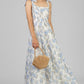 VESTIDO FLORAL LAZOS