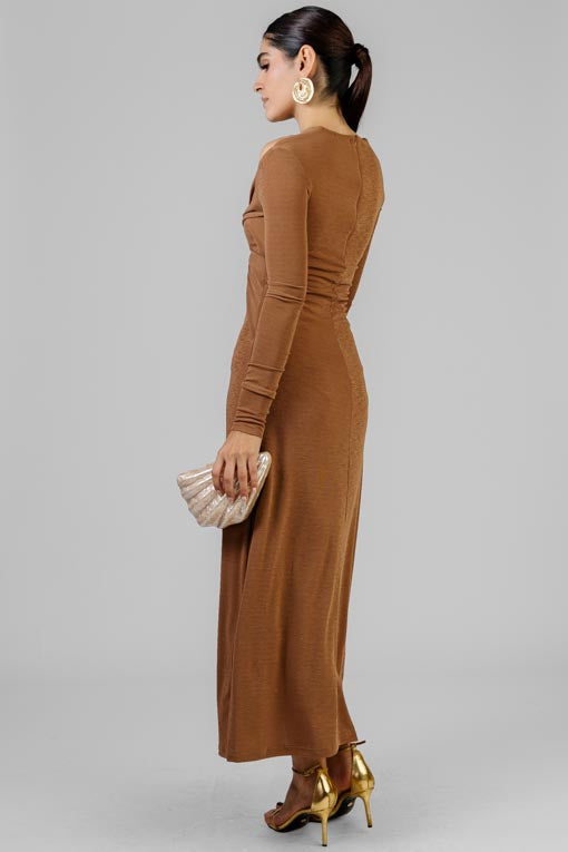 VESTIDO NUDO DOBLE