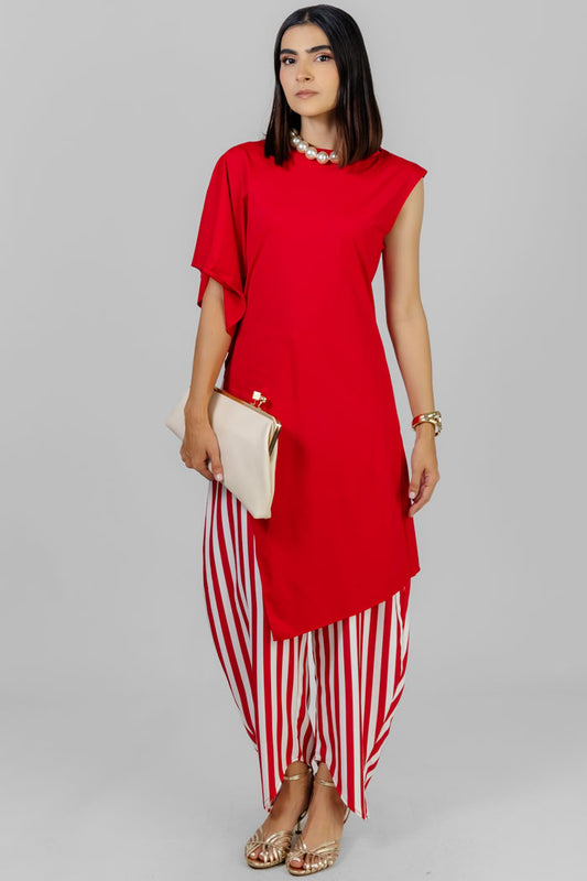 BLUSA ASIMÉTRICA ELEGANTE