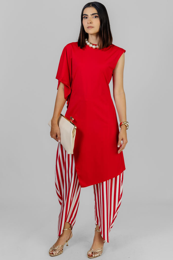 BLUSA ASIMÉTRICA ELEGANTE