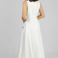VESTIDO BLANCO CON ENCAJES