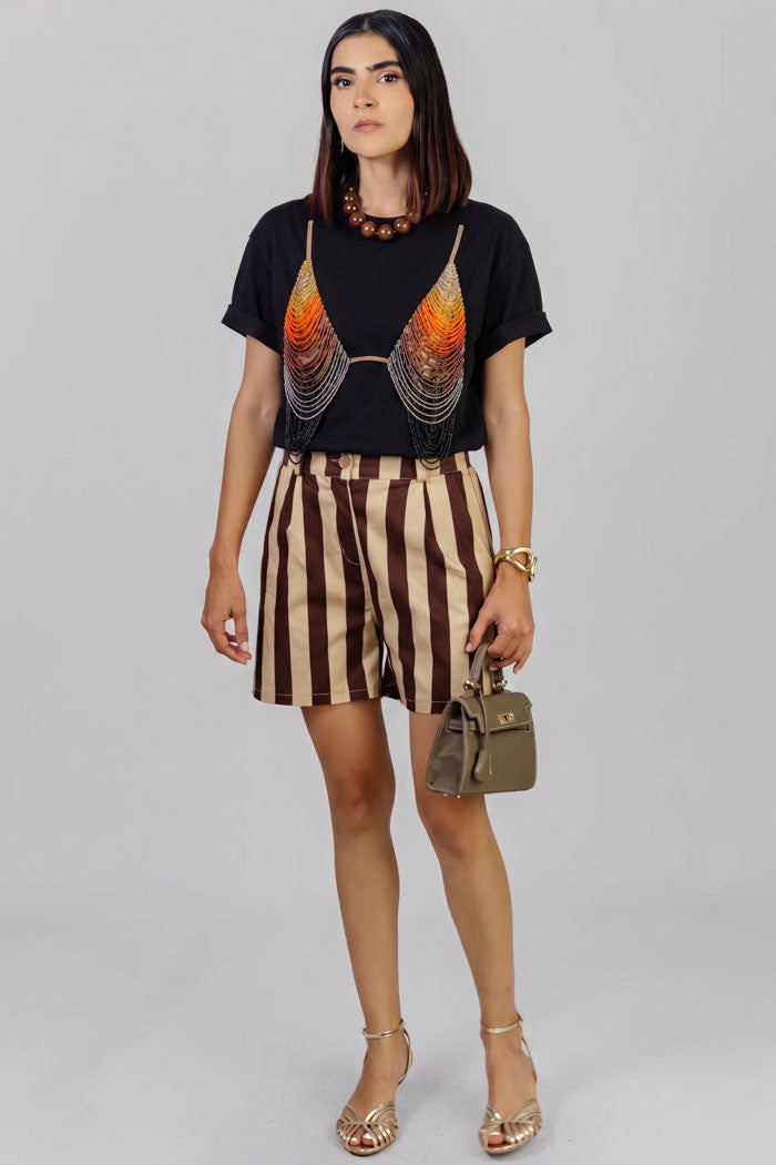 BLUSA CON PEDRERíA