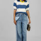 PANTALON DENIM CON LAZO