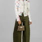 CHAQUETA ESTILO MILITAR FLORAL