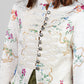CHAQUETA ESTILO MILITAR FLORAL