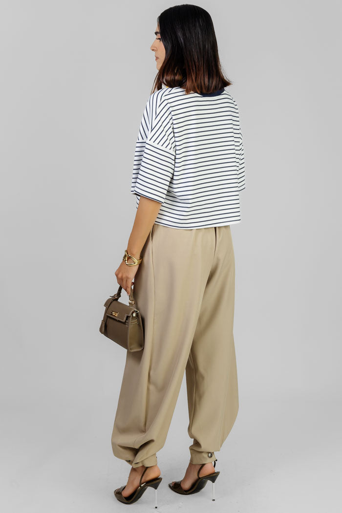 BLUSA RAYADA CON LIMONES