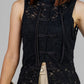 BLUSA NEGRA DE ENCAJE