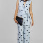 CONJUNTO POLKA CHALECO Y PANTALÓN