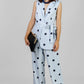 CONJUNTO POLKA CHALECO Y PANTALÓN