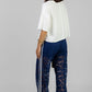BLUSA BLANCA ESTRELLAS DENIM