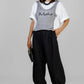 BLUSA BLANCA ESTAMPADA OVERSIZE