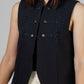 BLUSA NEGRA ESTILO MILITAR