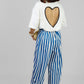 BLUSA BLANCA ESPALDA CORAZÓN