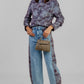 CONJUNTO DENIM BORDADO FLORAL