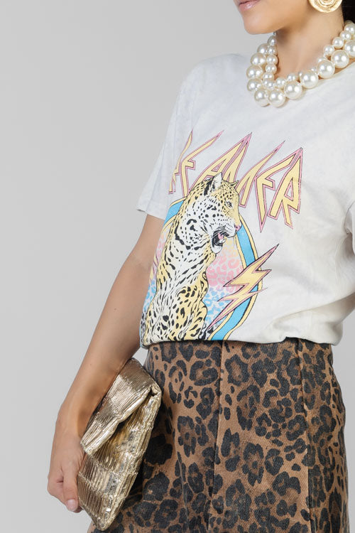 FALDA CORTA ANIMAL PRINT