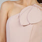 VESTIDO ASIMETRICO PETALOS