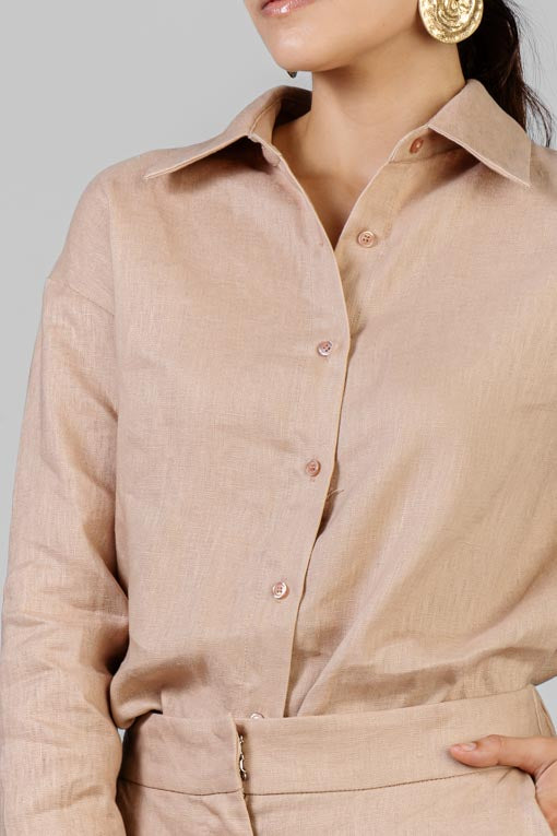 CONJUNTO CAMISA LINO
