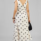 VESTIDO POLKA MOÑOS