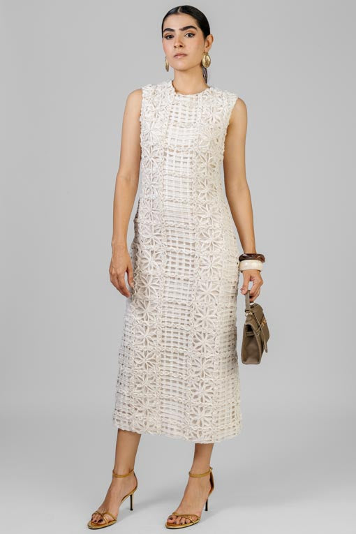 VESTIDO FLOR DE ORGANZA
