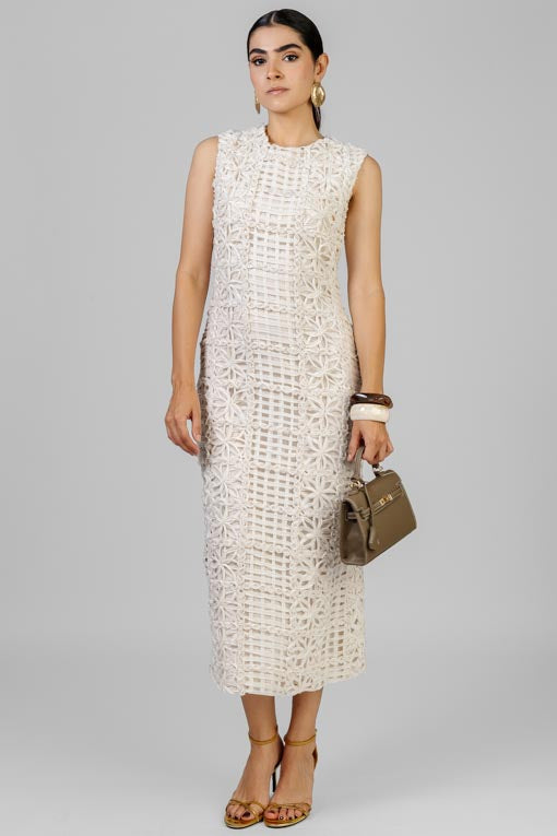 VESTIDO FLOR DE ORGANZA