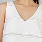 VESTIDO BLANCO REJILLA