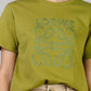 PLAYERA  VERDE LOGO