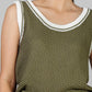 BLUSA TEJIDO BICOLOR