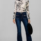 BLUSA MESH FLORES