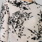 BLUSA MESH FLORES