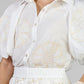 CONJUNTO FLORES BORDADAS
