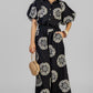 CONJUNTO FLORES BORDADAS