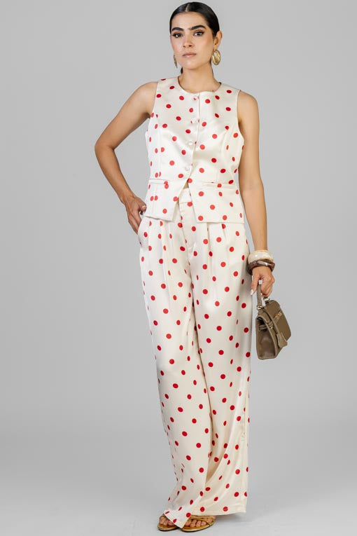 CONJUNTO LUNARES ROJO