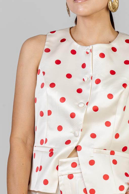 CONJUNTO LUNARES ROJO