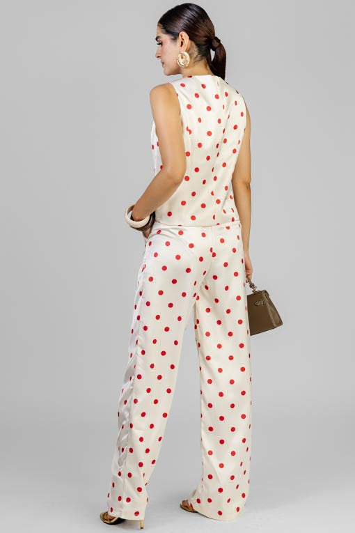 CONJUNTO LUNARES ROJO
