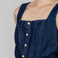 VESTIDO MEZCLILLA PESPUNTES