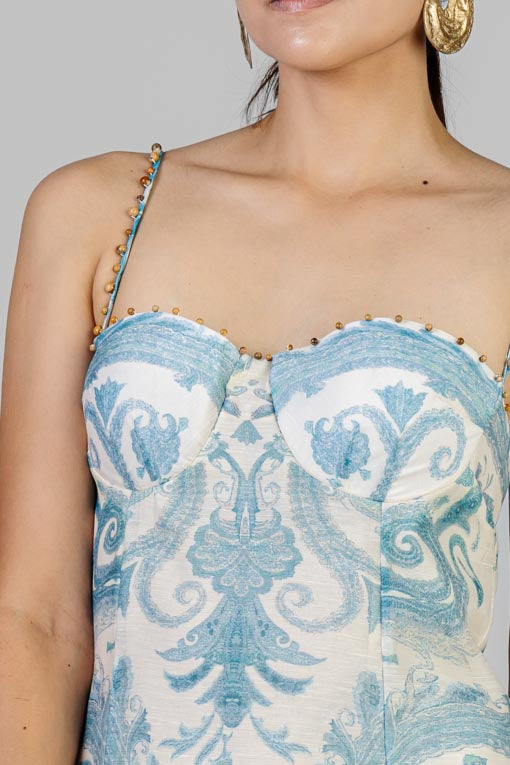VESTIDO TALAVERA AZUL