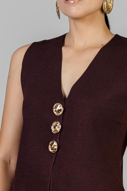 CONJUNTO TEJIDO FALDA PLISADA