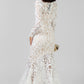 VESTIDO BLANCO DE ENCAJE