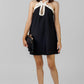 VESTIDO CORTO POLKA LAZO